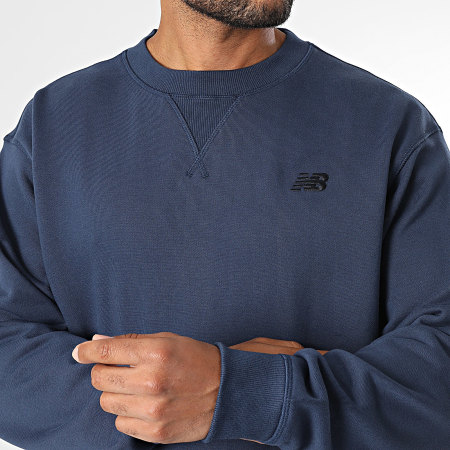 New Balance - Sweat Crewneck MT41506 Bleu Marine