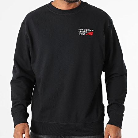 New Balance - Sweat Crewneck MT41547 Noir