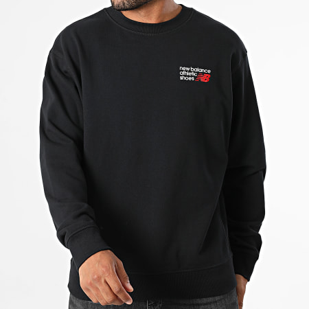 New Balance - Sweat Crewneck MT41547 Noir
