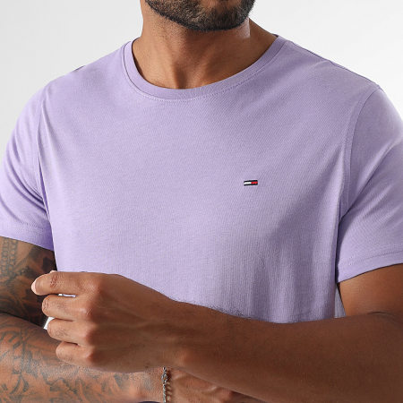 Tommy Jeans - Tee Shirt Tjm Xslim Jersey 4411 Violet