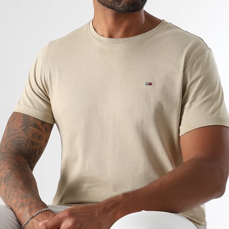 Tommy Jeans - Tee Shirt Tjm Xslim Jersey 4411 Beige
