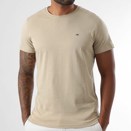 Tommy Jeans - Tee Shirt Tjm Xslim Jersey 4411 Beige