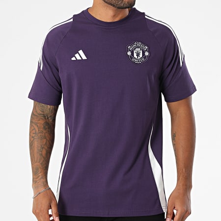 Adidas Sportswear - Tee Shirt A Bandes Manchester United JP3097 Violet