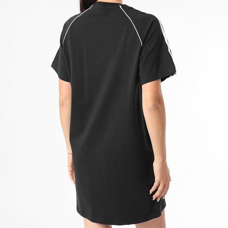 Adidas Originals - Dames Jurk Gestreept T-shirt JW2610 Zwart