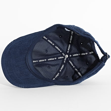 Adidas Originals - Casquette Côtelée Corduroy JW8018 Bleu Marine