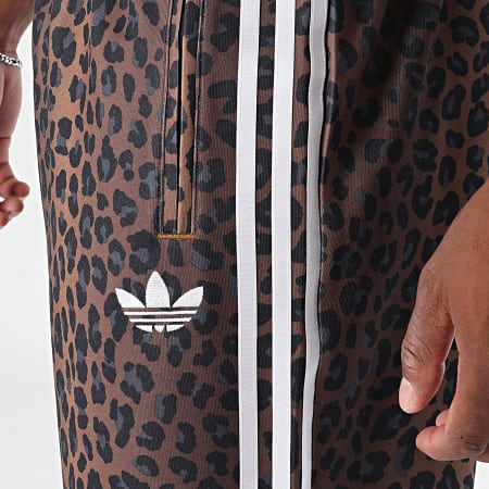 Adidas Originals - Banded Jogging Pants JV7580 Brown Leopard - Ryses