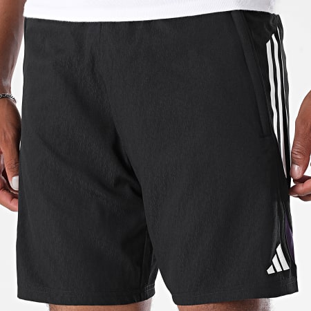 Adidas Sportswear - Short Jogging A Bandes MUFC Manchester United JP3104 Noir