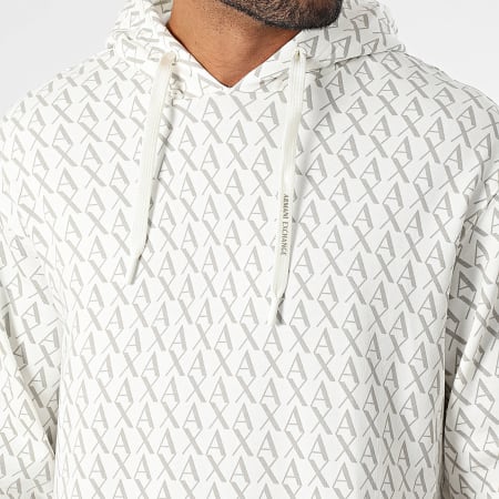 Armani Exchange - Sweat Capuche XM001225-AF11847 Blanc
