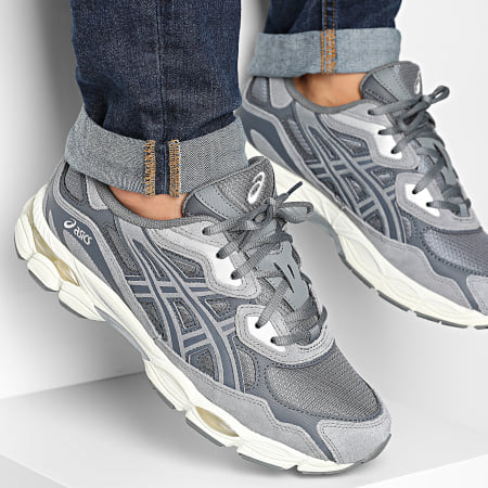 Asics - Baskets Gel Nyc 1203A739 Steel Grey Carrier Grey