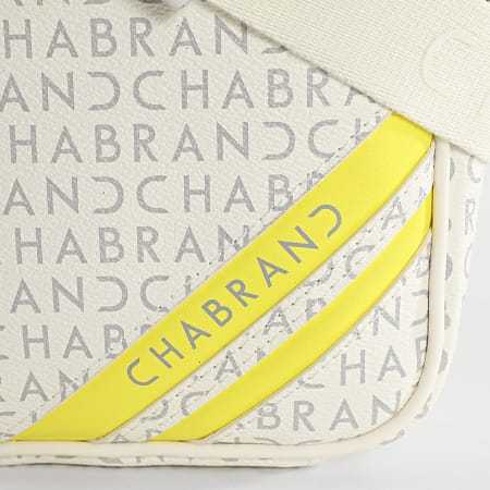 Chabrand - Sacoche 84309895 Ecru Gris Jaune