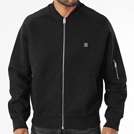 HUGO - Veste Bomber Dargenzip 50542590 Noir