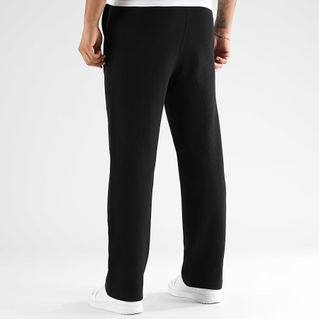 LBO - Pantalón ancho Waffle 3937 Negro