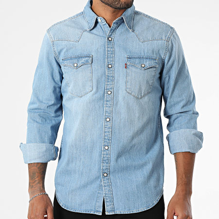 Levi's Chemise Jean Manches Longues 85744 Bleu Denim