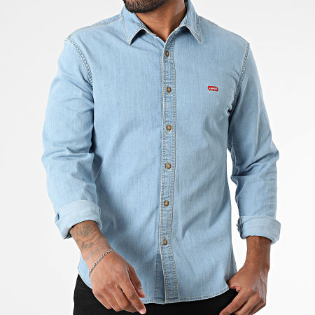 Levi's - Slim Camisa Vaquera Manga Larga 86625 Azul Denim