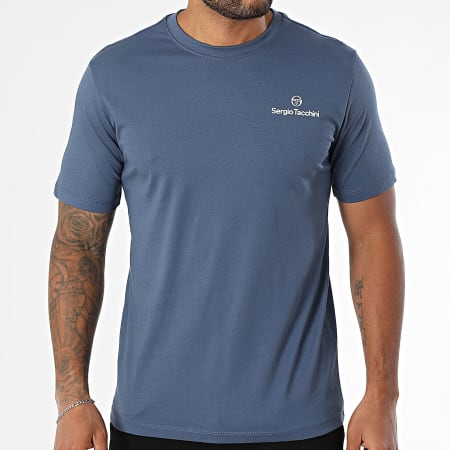 Sergio Tacchini - Maglietta Bold 024 40851 Blu scuro
