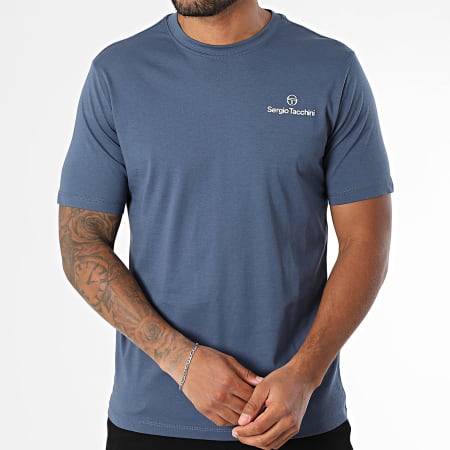 Sergio Tacchini - Maglietta Bold 024 40851 Blu scuro