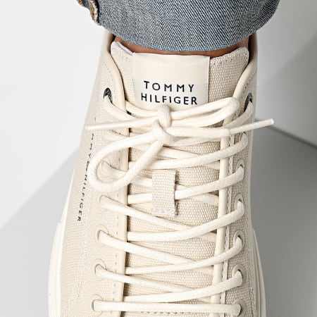 Tommy Hilfiger - Baskets Hi Vulc Street Canvas 5515 Newsprint