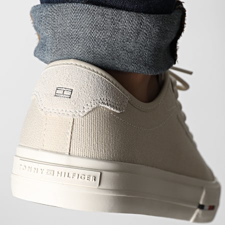 Tommy Hilfiger - Baskets Hi Vulc Street Canvas 5515 Newsprint