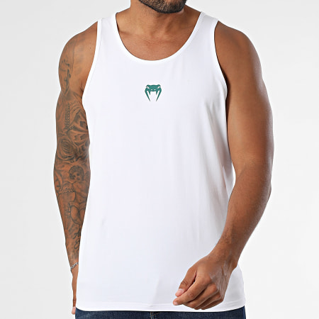 Venum - Débardeur Echo 05760 Blanc Vert Foncé