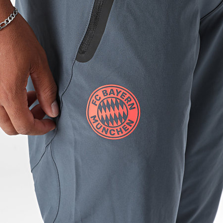 Adidas Sportswear - Pantalon Joggin FC Bayern Munich JV5344 Gris Anthracite
