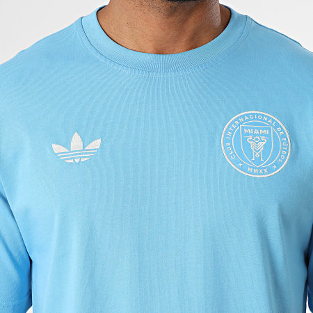 Adidas Originals - Tee Shirt IMCF Miami JM5159 Bleu Clair