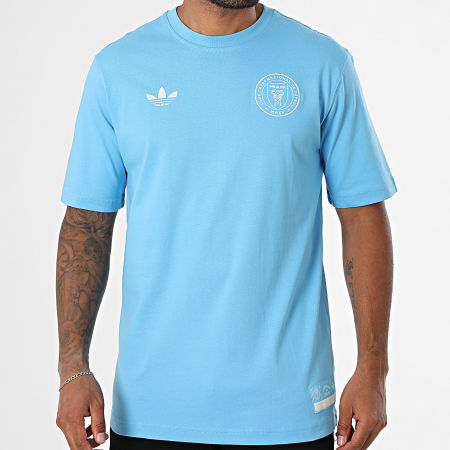 Adidas Originals - Tee Shirt IMCF Miami JM5159 Bleu Clair