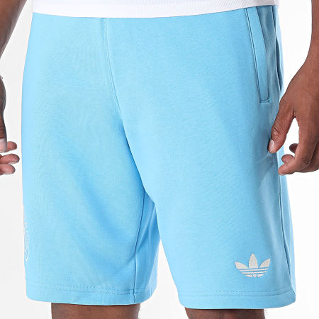 Adidas Originals - Short Jogging Inter Miami FC JM7302 Bleu Clair