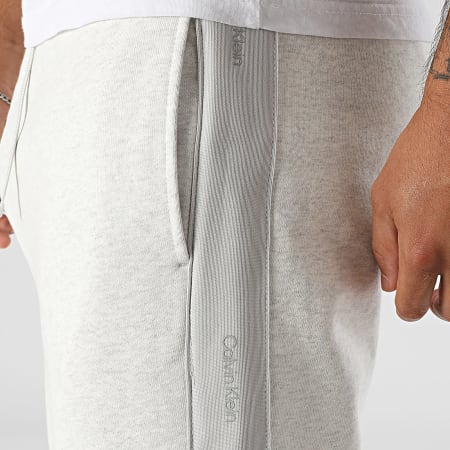 Calvin Klein - Pantalon Jogging P652 Gris Clair Chiné