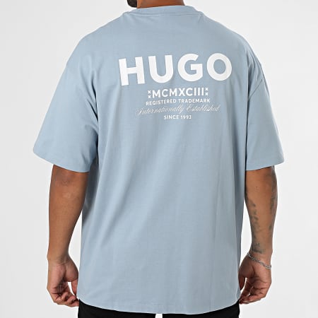 Hugo Blue - Tee Shirt Oversize Nalono 50509776 Bleu Clair