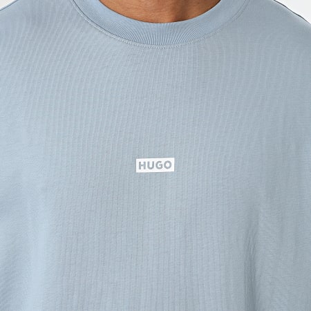 Hugo Blue - Tee Shirt Oversize Nalono 50509776 Bleu Clair