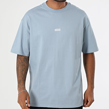 Hugo Blue - Tee Shirt Oversize Nalono 50509776 Bleu Clair