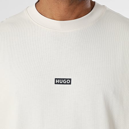 Hugo Blue - Tee Shirt Oversize Nalono 50509776 Beige Clair