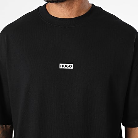 Hugo Blue - Tee Shirt Oversize Nalono 50509776 Noir