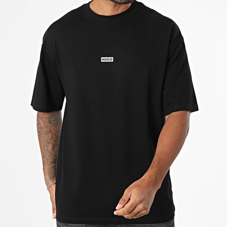 Hugo Blue - Tee Shirt Oversize Nalono 50509776 Noir