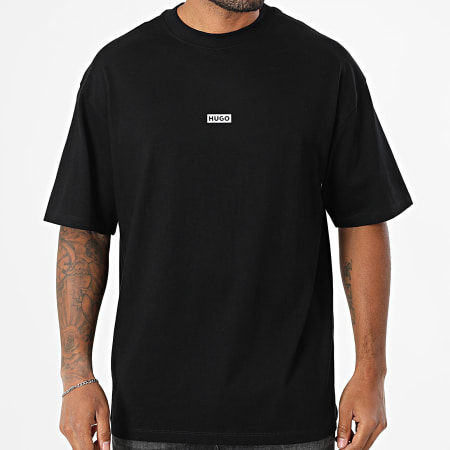 Hugo Blue - Tee Shirt Oversize Nalono 50509776 Noir