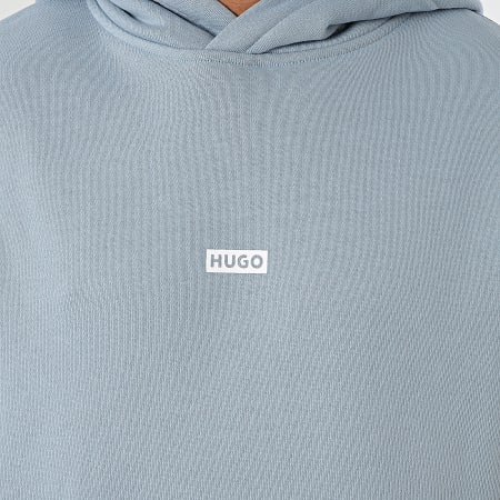 Hugo Blue - Sweat Capuche Nazardo 50510724 Bleu Clair