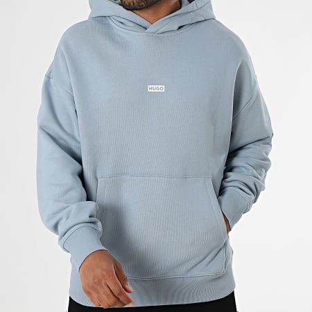 Hugo Blue - Sweat Capuche Nazardo 50510724 Bleu Clair