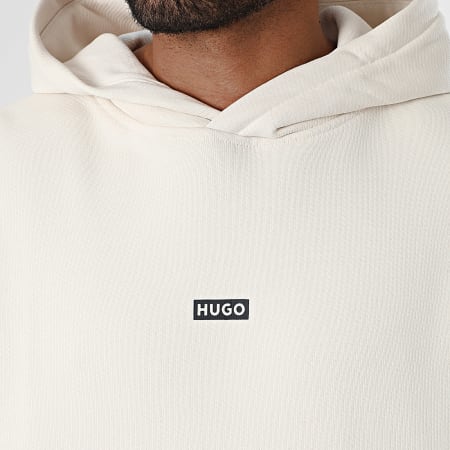 Hugo Blue - Sweat Capuche Nazardo 50510724 Beige Clair