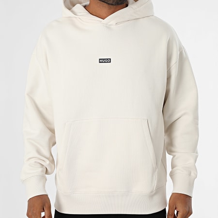 Hugo Blue - Sweat Capuche Nazardo 50510724 Beige Clair