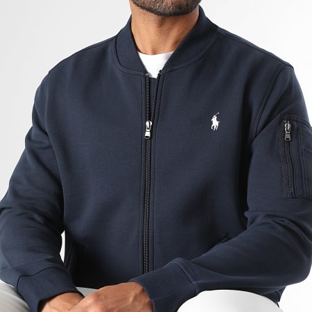 Polo Ralph Lauren - Veste Zippée Original Player Bleu Marine