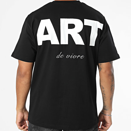 ADJ - Tee Shirt Oversize Artiste 125 Noir