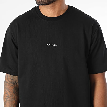 ADJ - Tee Shirt Oversize Artiste 125 Noir