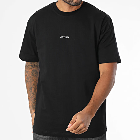 ADJ - Tee Shirt Oversize Artiste 125 Noir