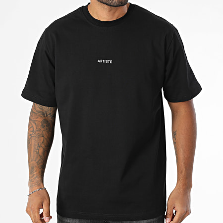 ADJ - Tee Shirt Oversize Artiste 125 Noir