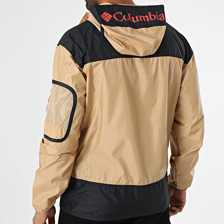 Columbia - Coupe-Vent Capuche Challenger II Windbreaker 2091001 Beige Noir