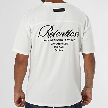 MTX - Tee Shirt Oversize 105 Blanc Noir