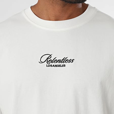 MTX - Tee Shirt Oversize 105 Blanc Noir