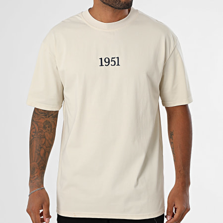 MTX - Tee Shirt Oversize 556 Beige Noir Bleu Marine