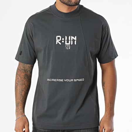 MTX - Tee Shirt Oversize 598 Gris Anthracite