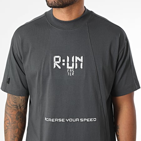 MTX - Tee Shirt Oversize 598 Gris Anthracite